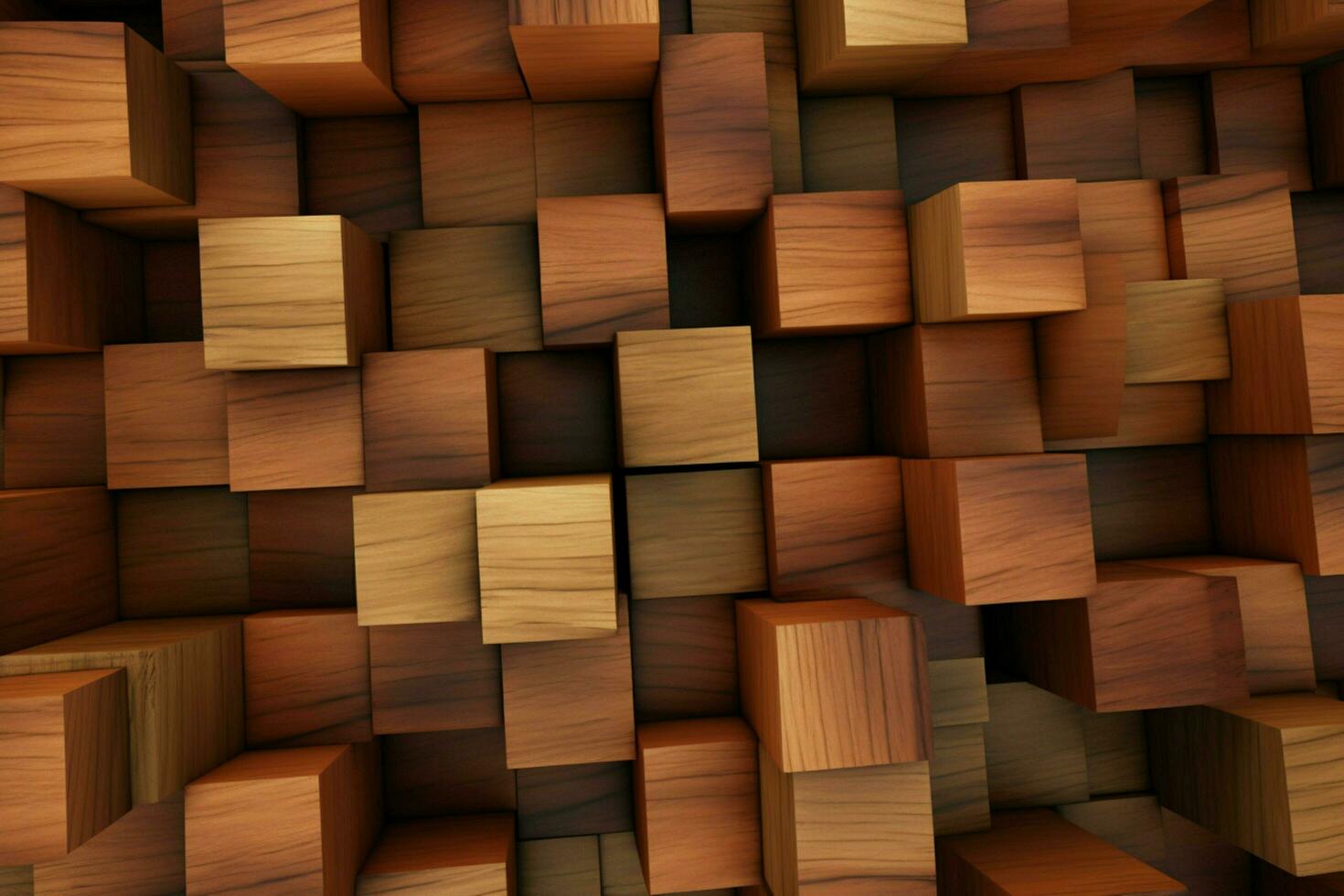 das Hintergrund hat kubisch Holz Textur foto