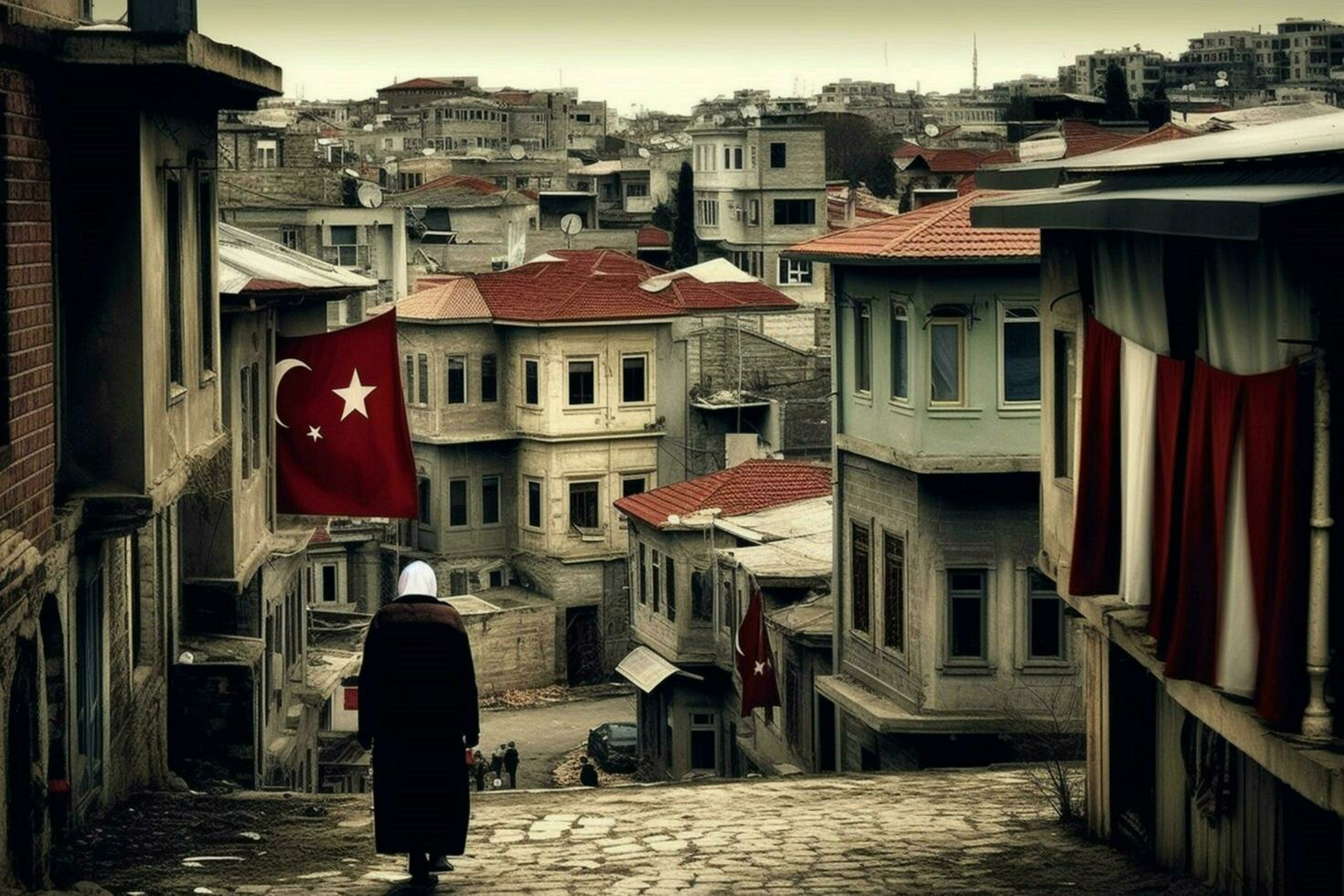 Türke Person Türkisch Stadt foto