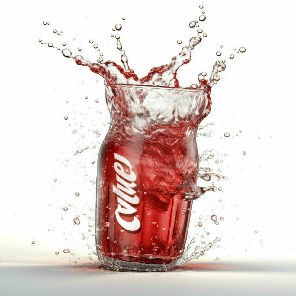 Cheerwine mit transparent Hintergrund hoch Qualität Ultra foto