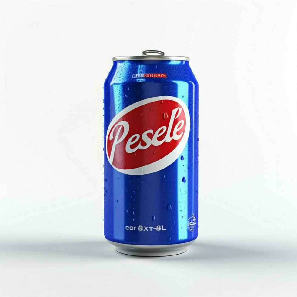 Pepsi Cola mit Weiß Hintergrund hoch Qualität Ultra foto