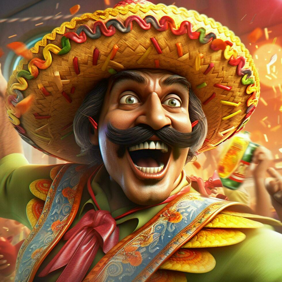 cinco de Mayo Flyer hoch Qualität 4k Ultra hd hd foto