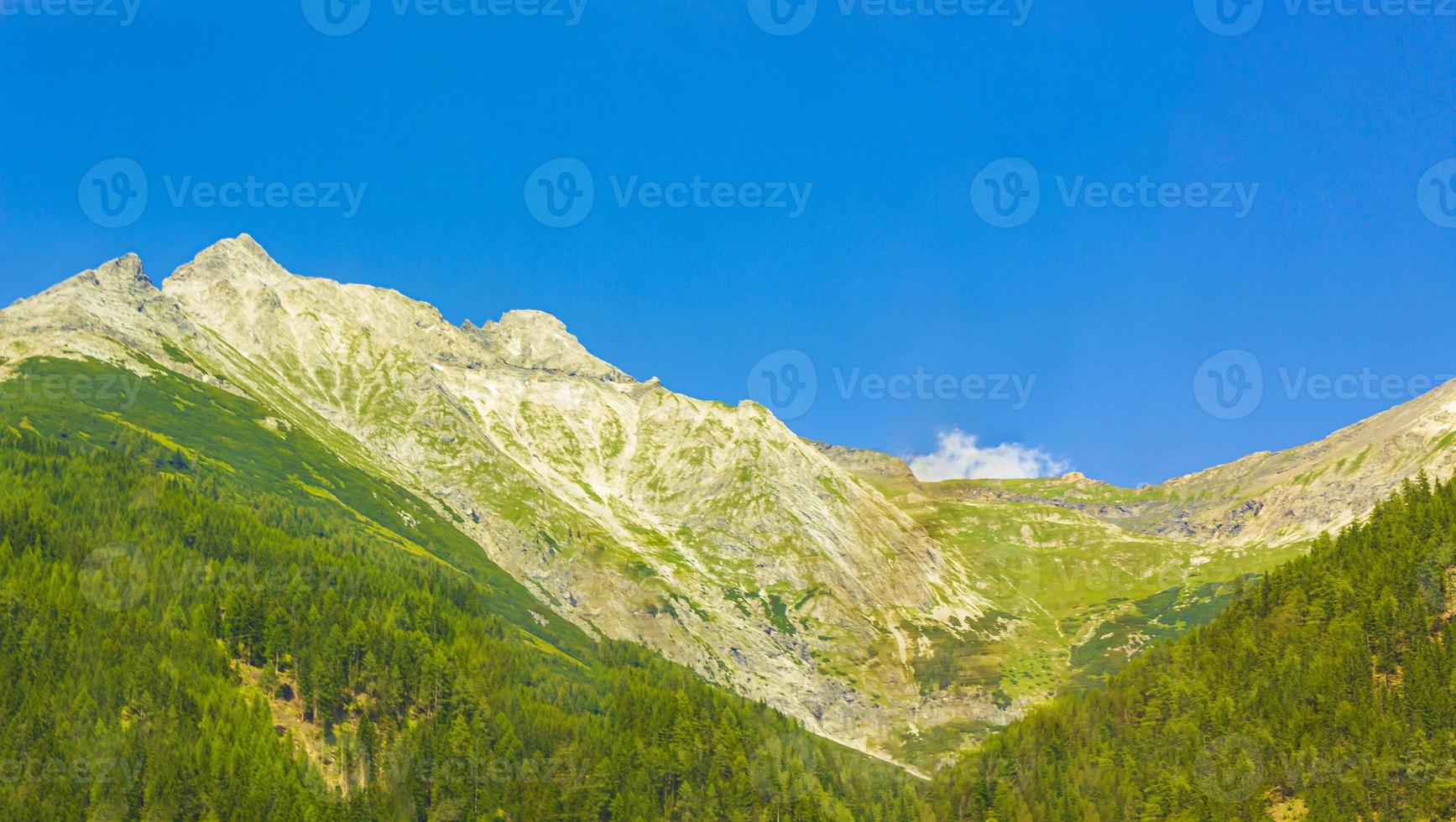 Berglandschaft in Kärnten, Österreich foto