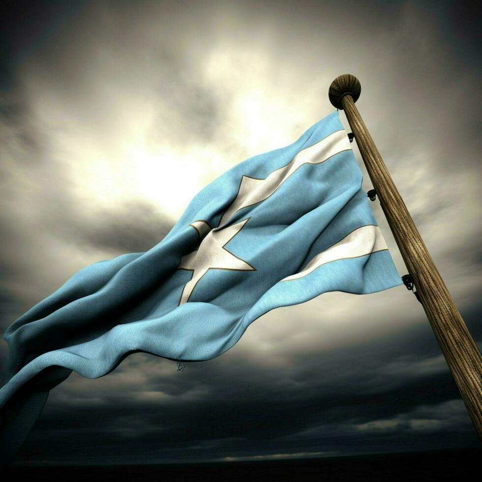 Flagge von Uruguay hoch Qualität 4k Ultra foto