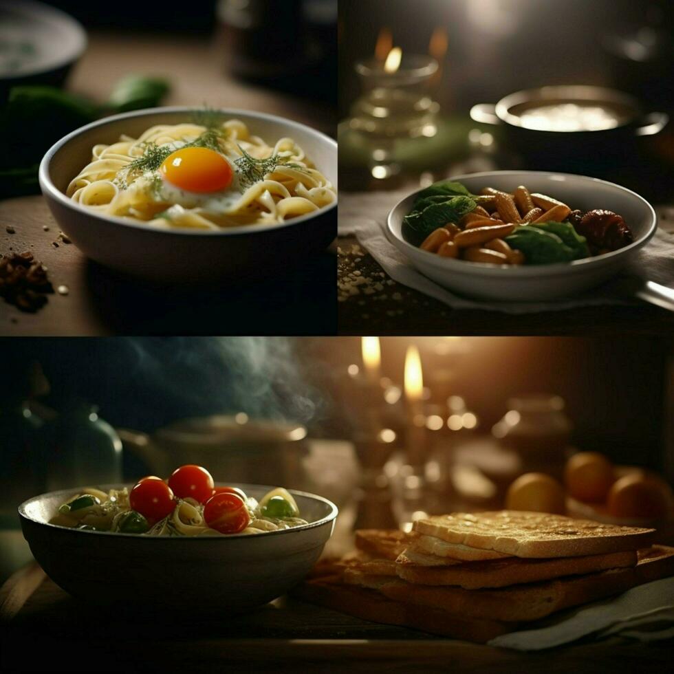 fotorealistisch Fachmann Essen kommerziell fotografieren foto