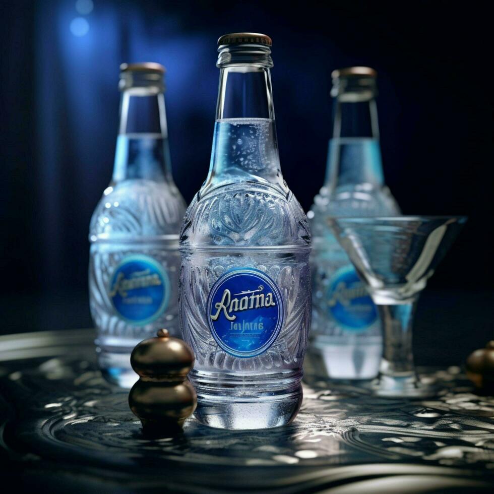 Produkt Schüsse von Aquafina hoch Qualität 4k Ultra foto