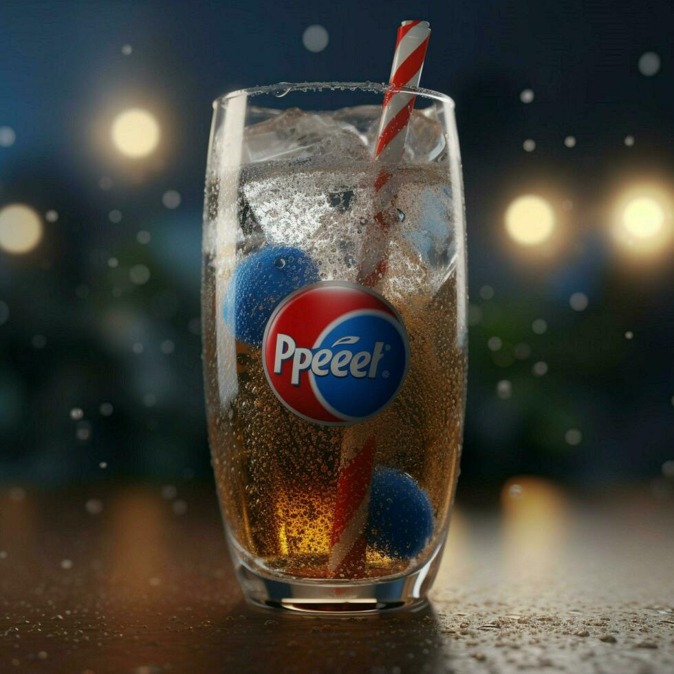 Produkt Schüsse von Pepsi perfekt hoch Qualität 4k u foto