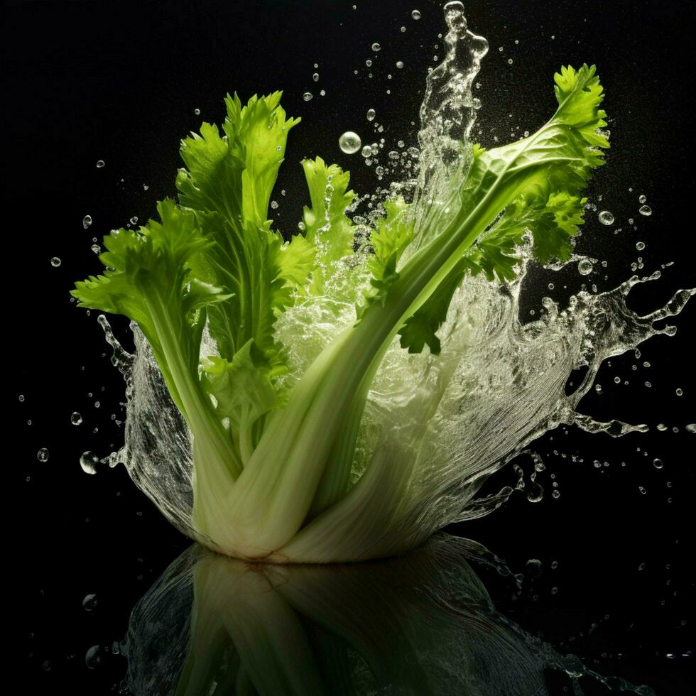 Produkt Schüsse von ein schnell Verschluss Geschwindigkeit Essen fotografieren foto