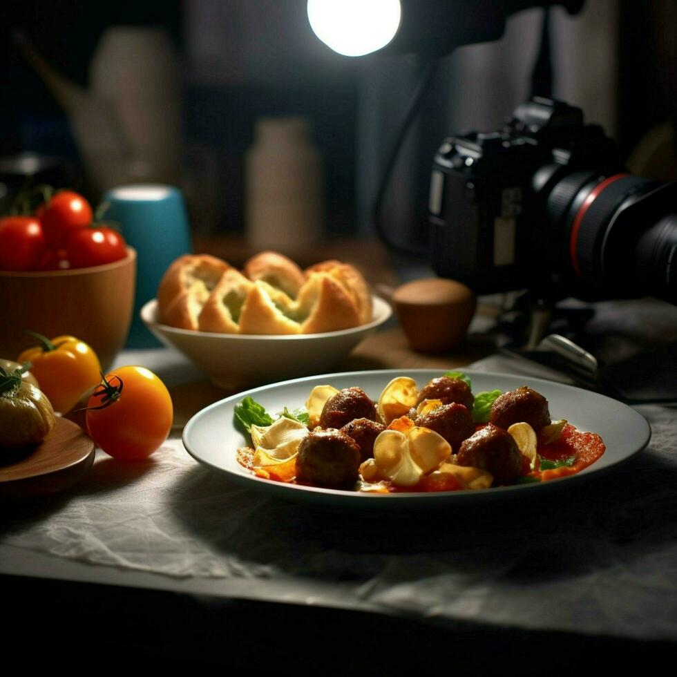 Produkt Schüsse von fotorealistisch Fachmann Essen foto