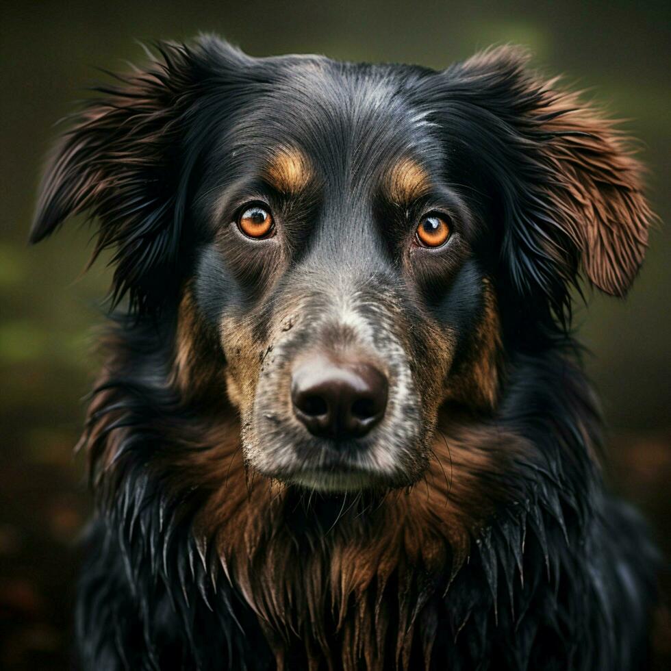 Hund hoch Qualität hdr 16k Ultra hd foto