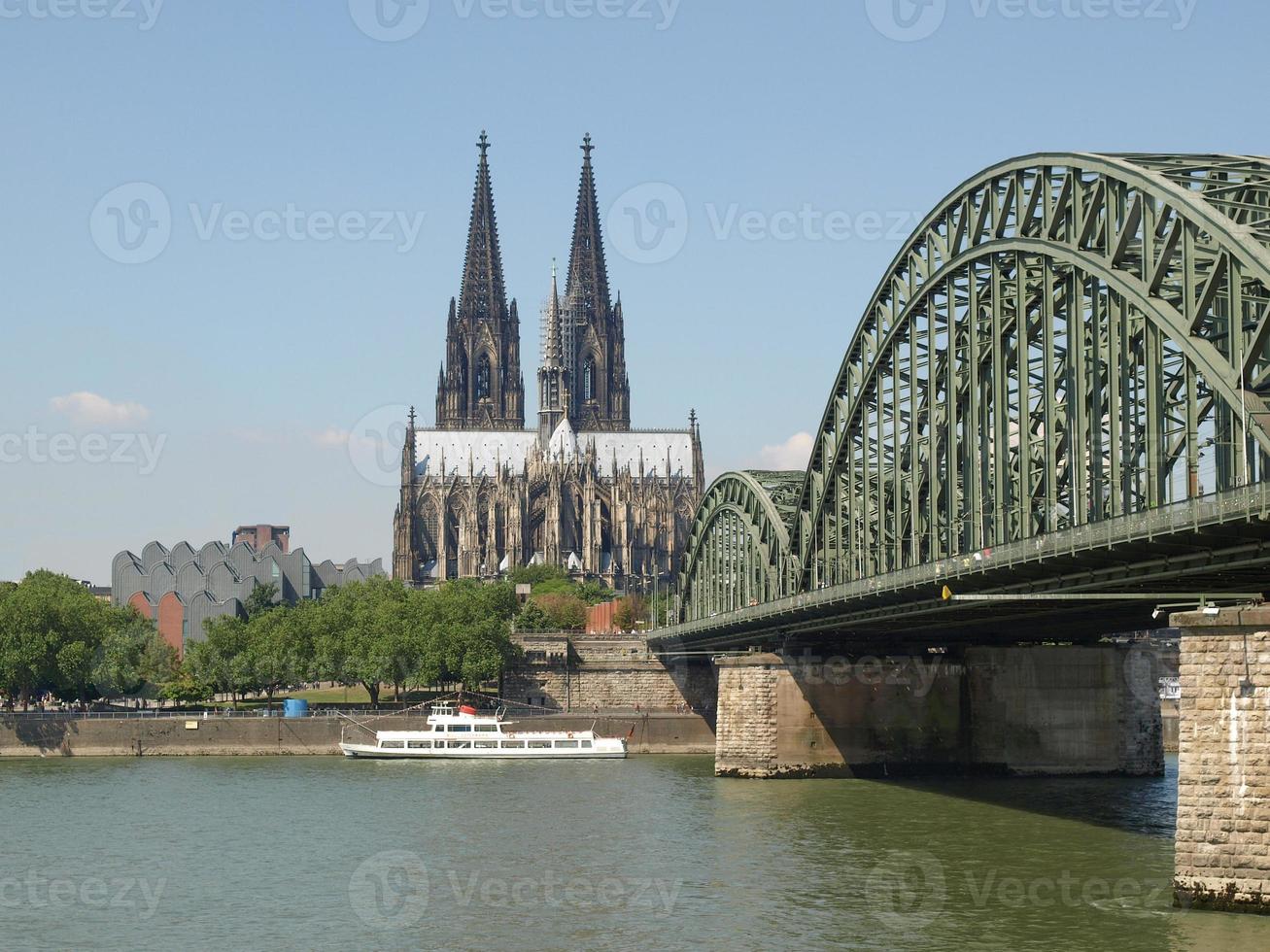 Ansicht von Köln, Deutschland foto