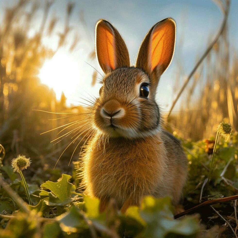 Hase wild Leben Fotografie hdr 4k foto