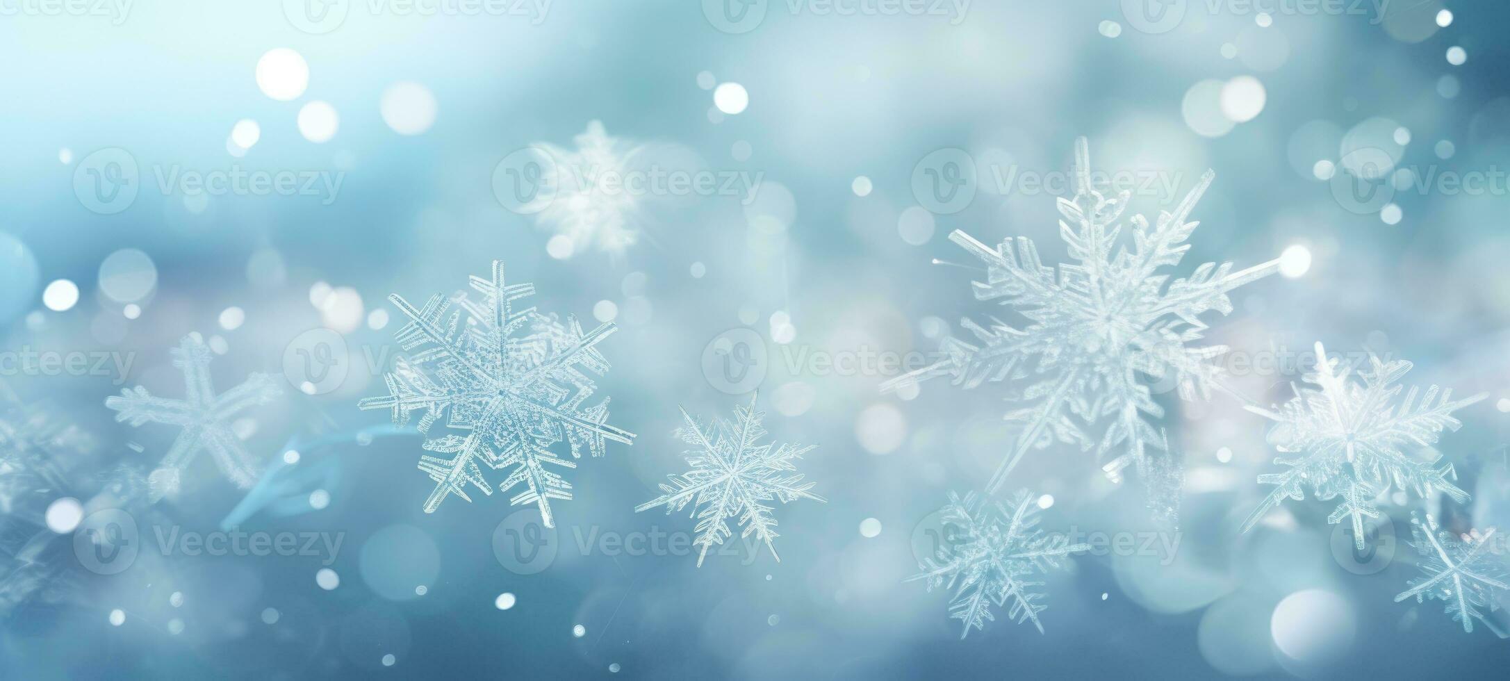 Schnee Schneeflocken kalt Winter gefroren Hintergrund Textur, ai foto