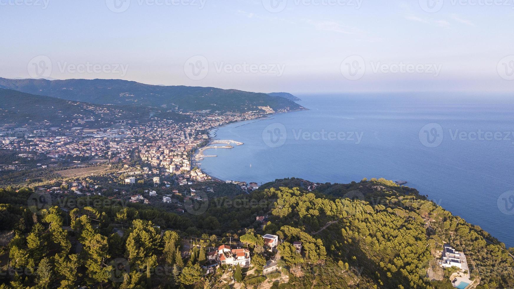 Ligurische Küste von Diano Marina in Italien foto