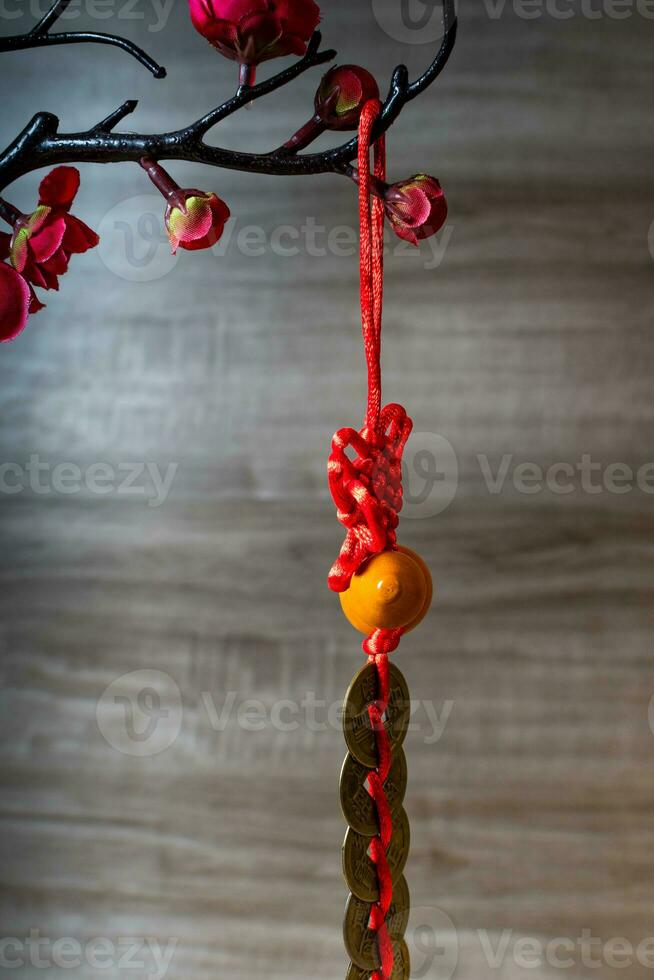 Chinesisch traditionell Mitte Herbst Festival im dekorativ Stil. foto