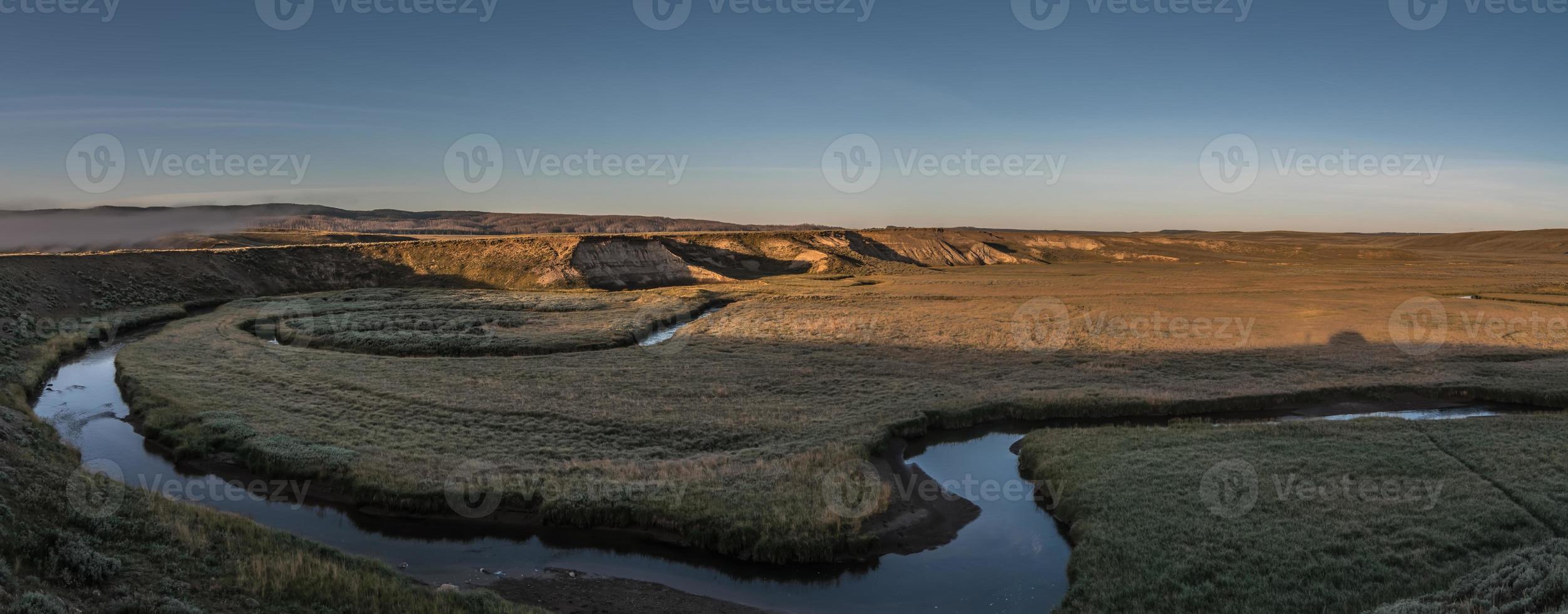 Szenen rund um Hayden Valley in Yellowstone foto