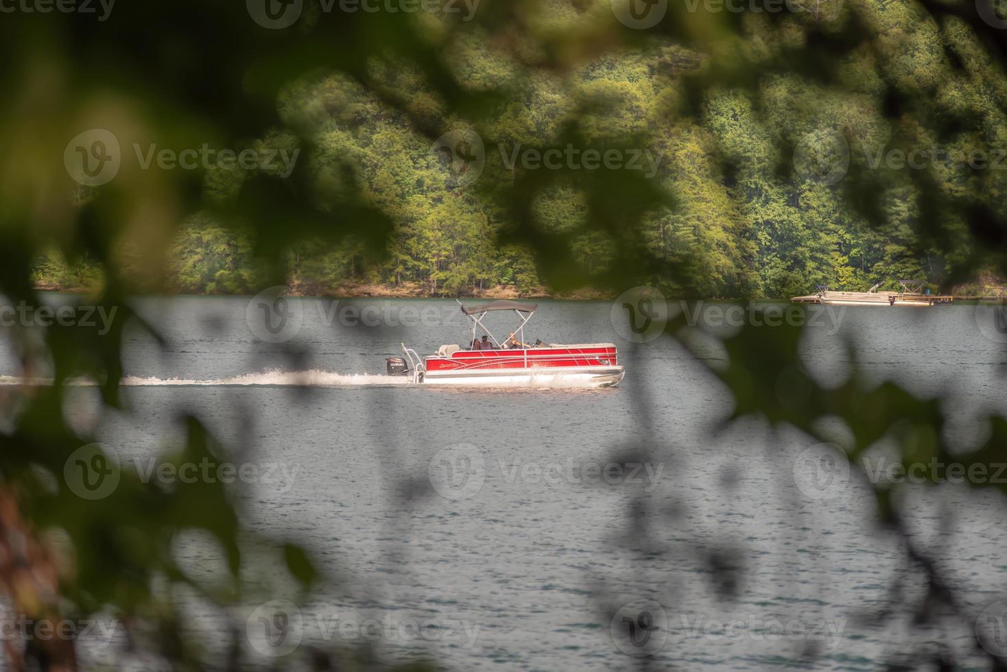 schöne Landschaftsszenen am See Jocassee South Carolina south foto