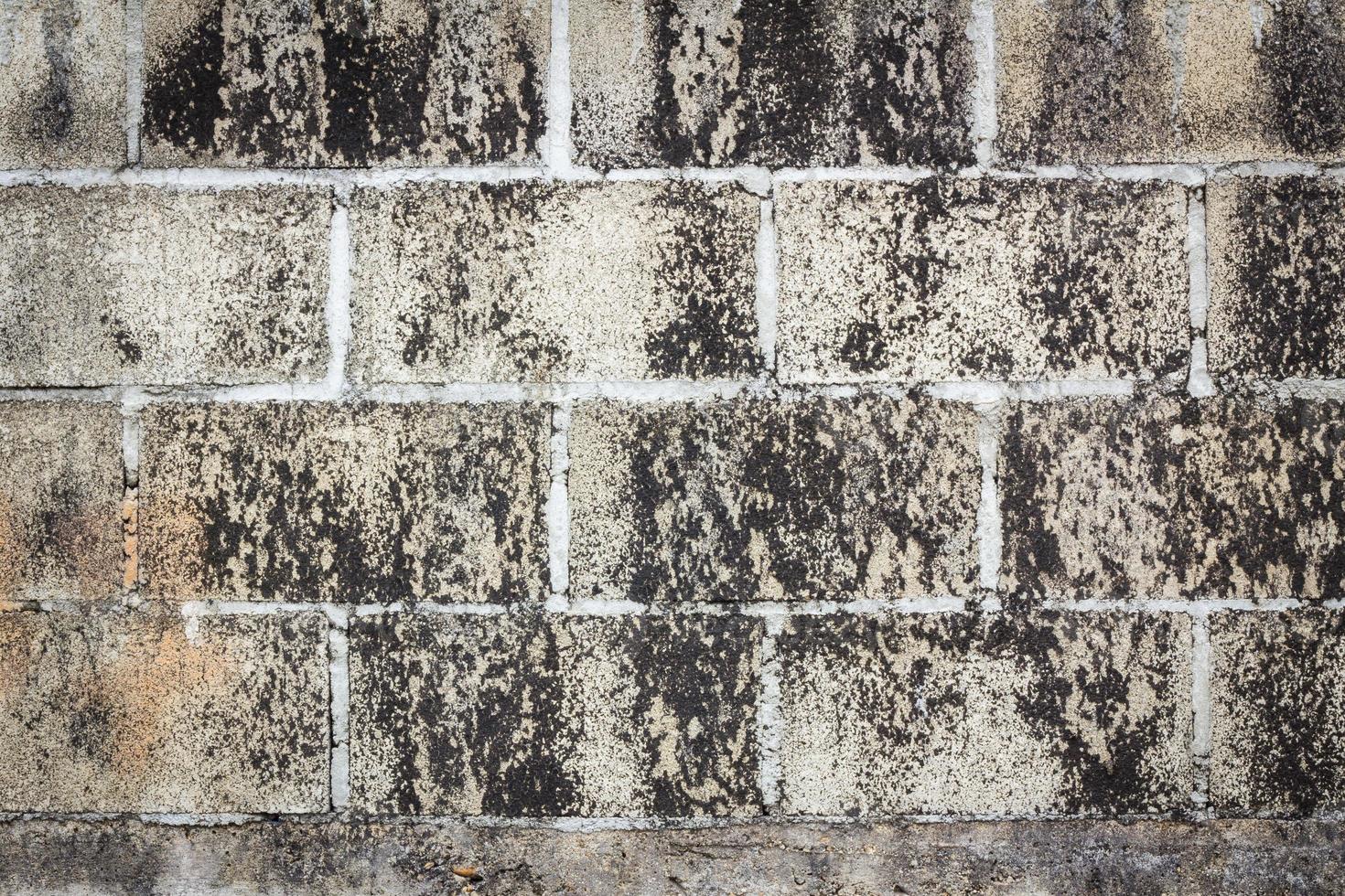 Schmutziger Grunge-Backsteinmauer-Hintergrund foto