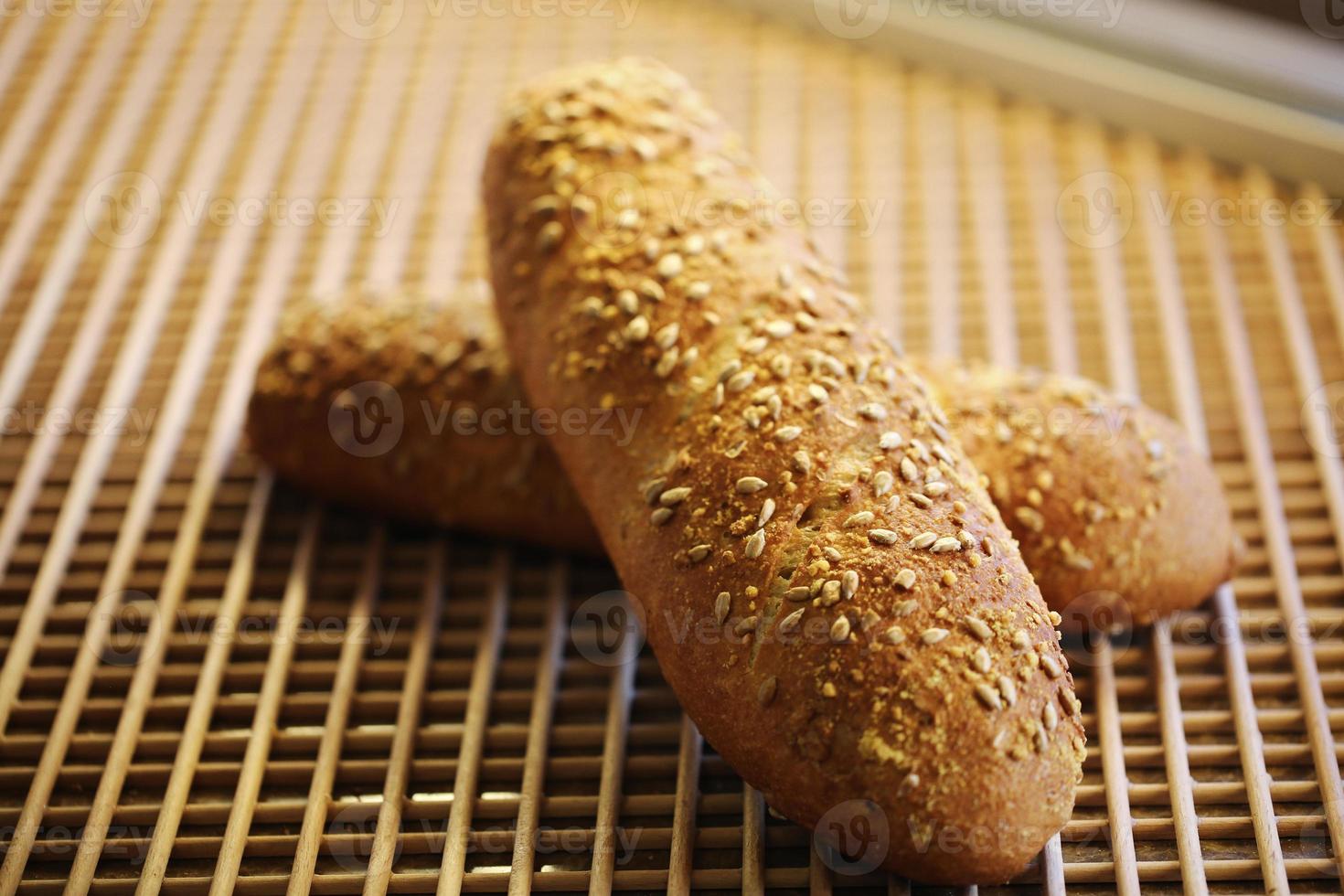 Körnermaisbrot, Backwaren, Gebäck und Backwaren foto