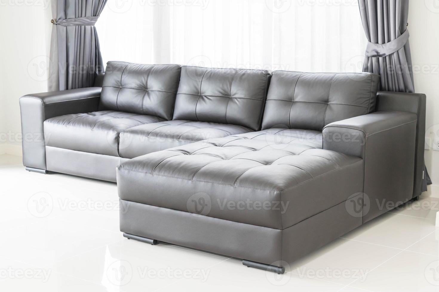 moderne Sofa-Innendekoration im Wohnzimmer foto