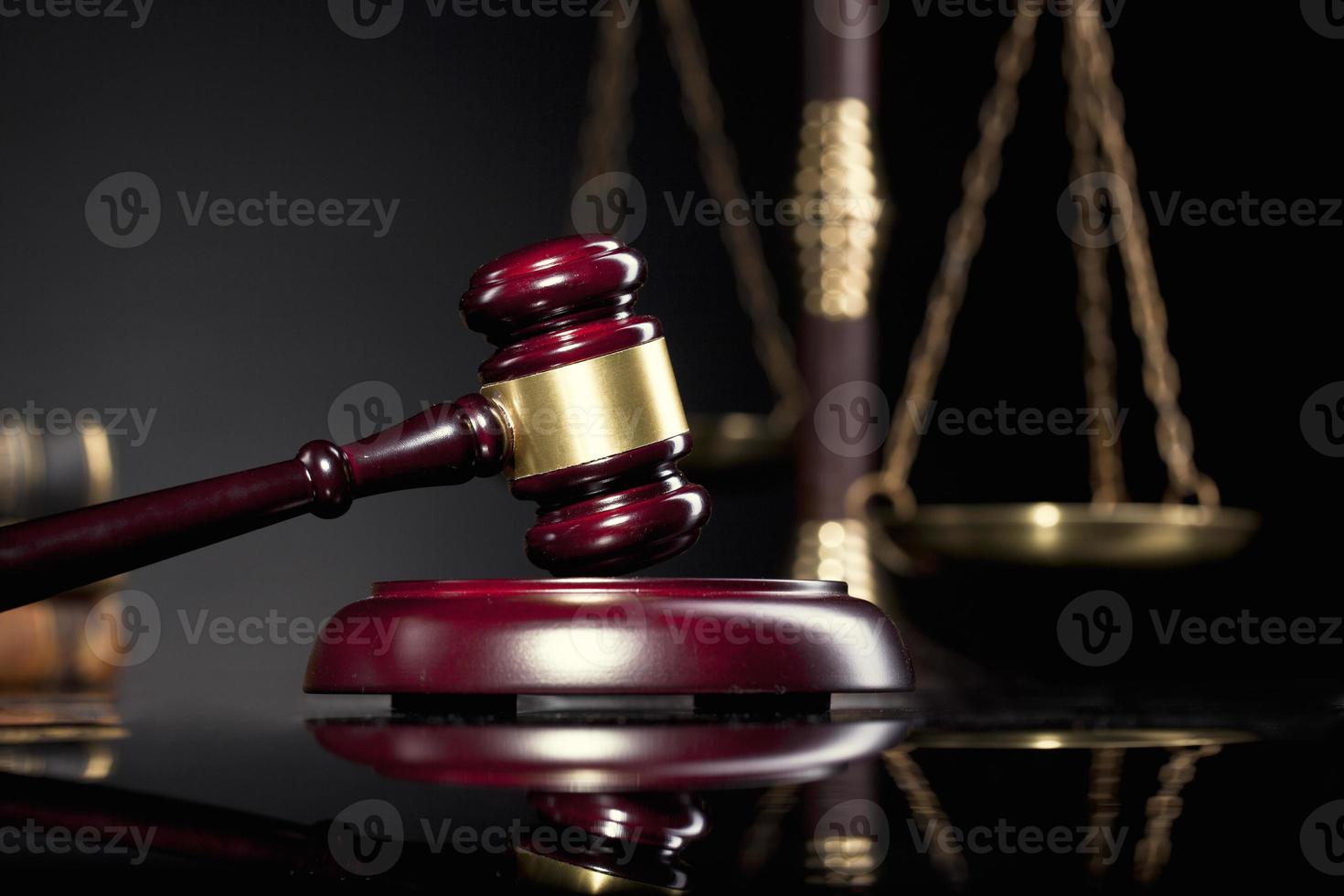 Recht und Gerechtigkeit Konzept, Anwaltskanzlei oder Gerichtsartikel foto