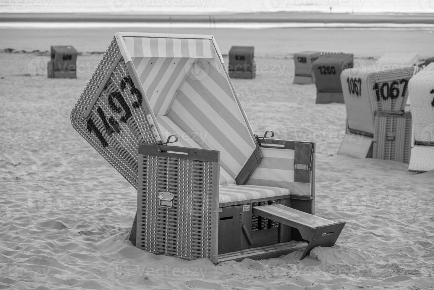 das Strand von Langeoog Insel foto