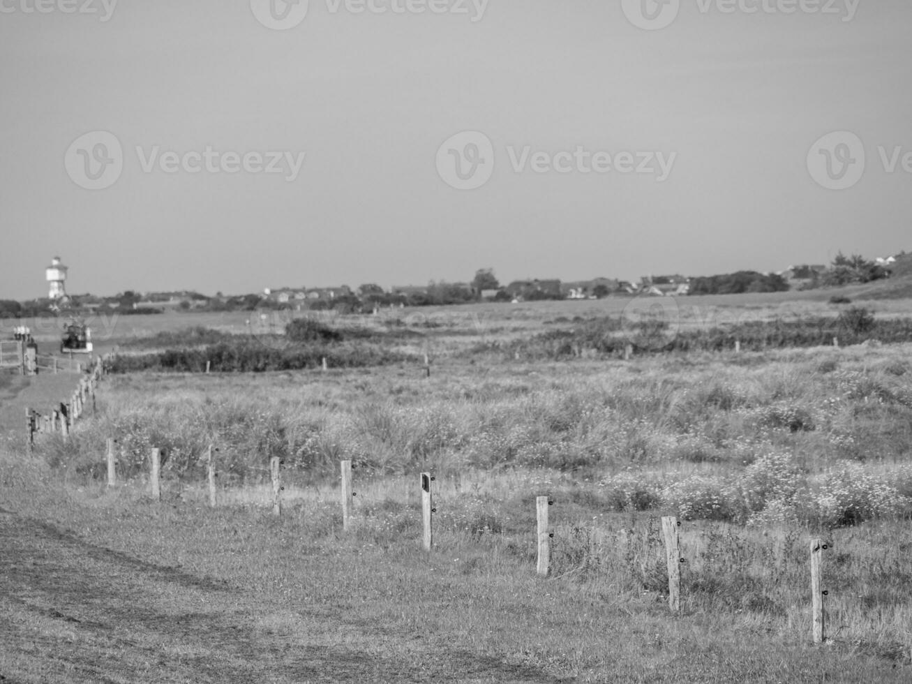 das Insel von Langeoog im Deutschland foto