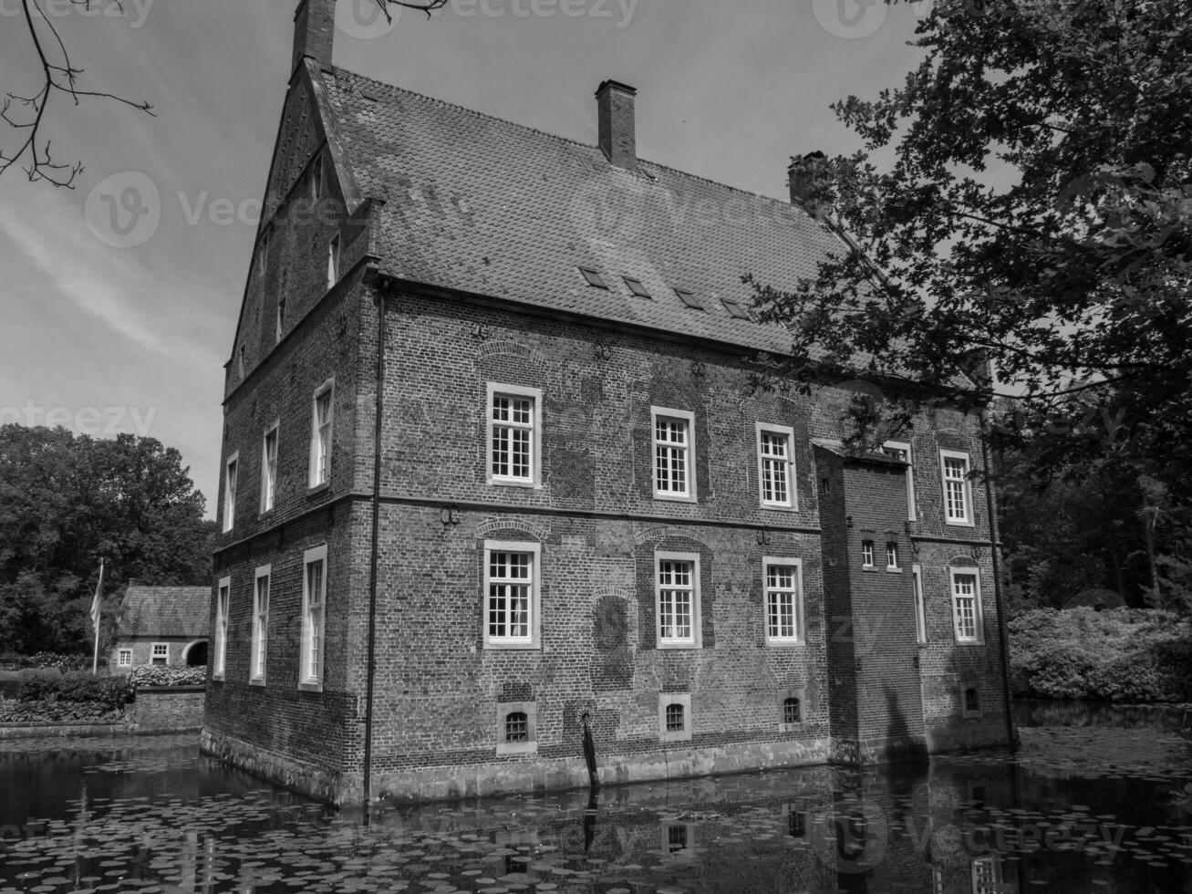 Altes Schloss in Westfalen foto