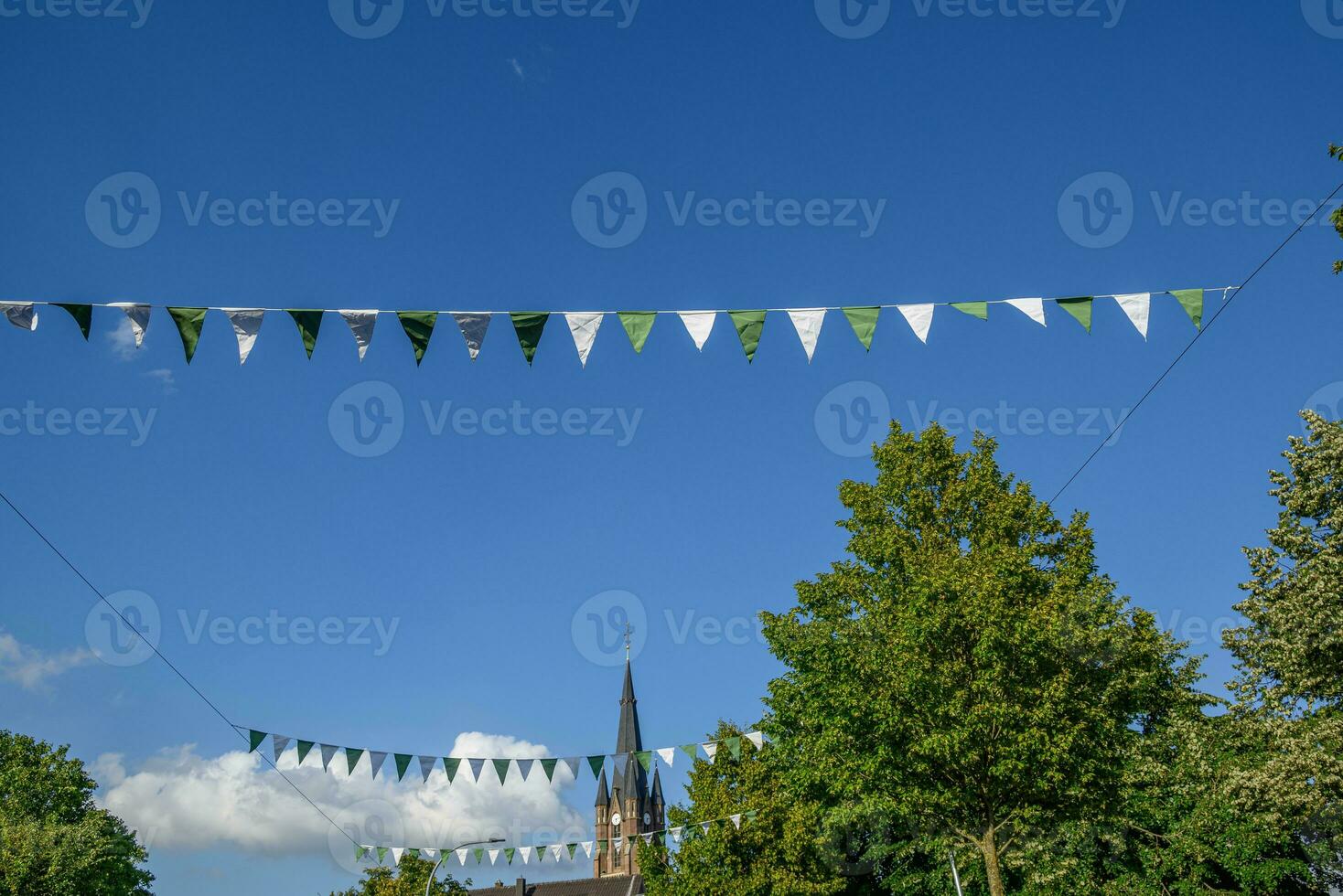 Sommer- Zeit im das Deutschland Westfalen foto