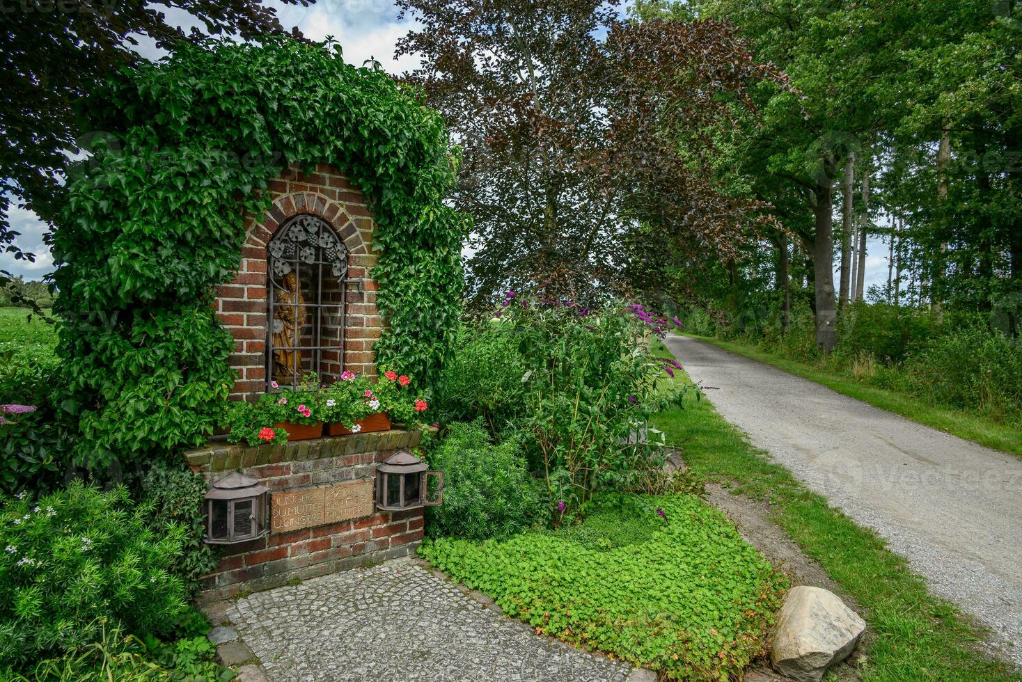 spät Sommer- im Westfalen foto