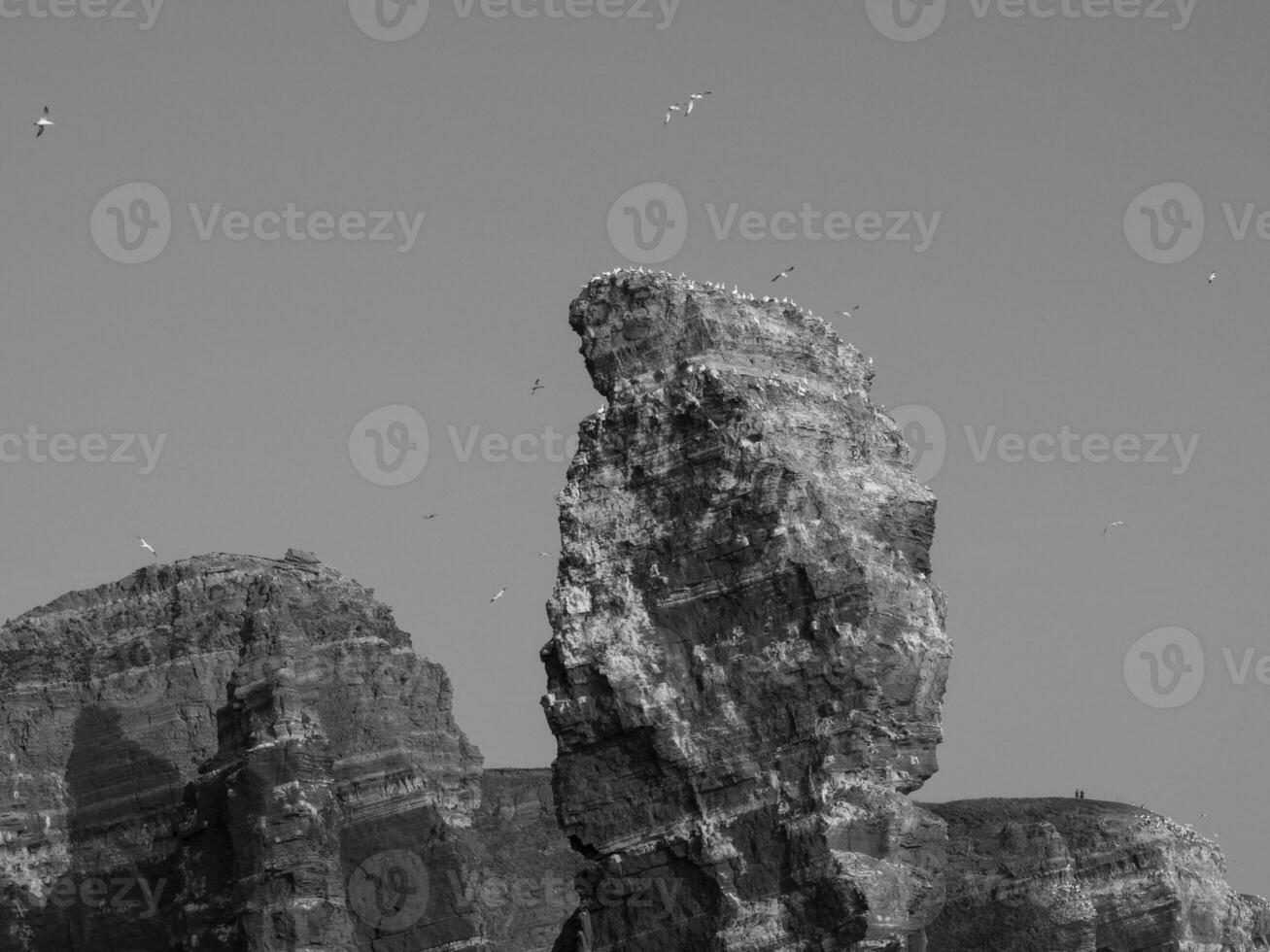 das Deutsche Insel von Helgoland foto