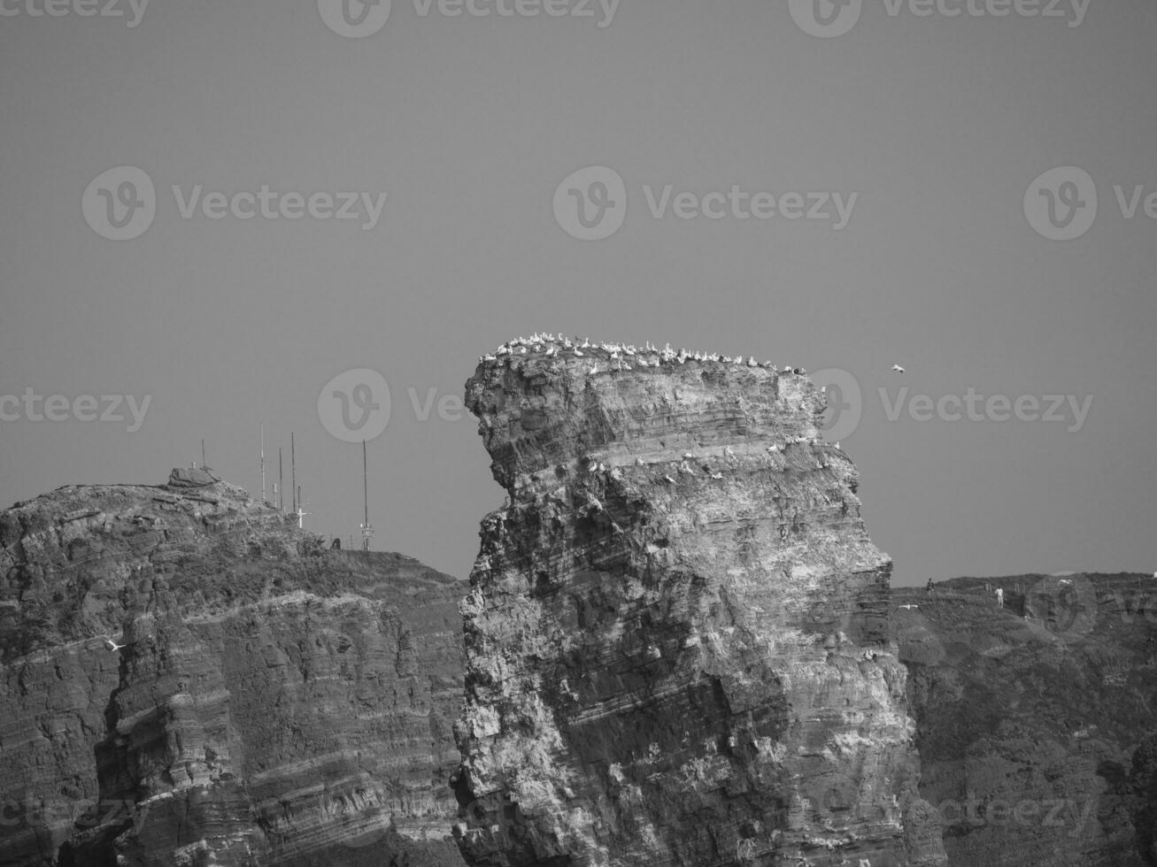 das Deutsche Insel von Helgoland foto