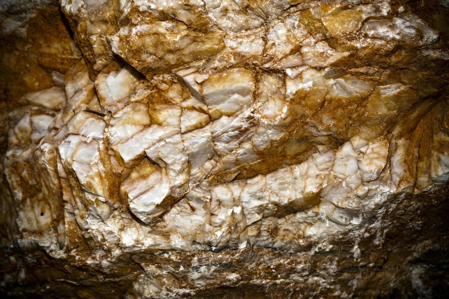 natürliches Muster salzige Gesteinsoberfläche foto