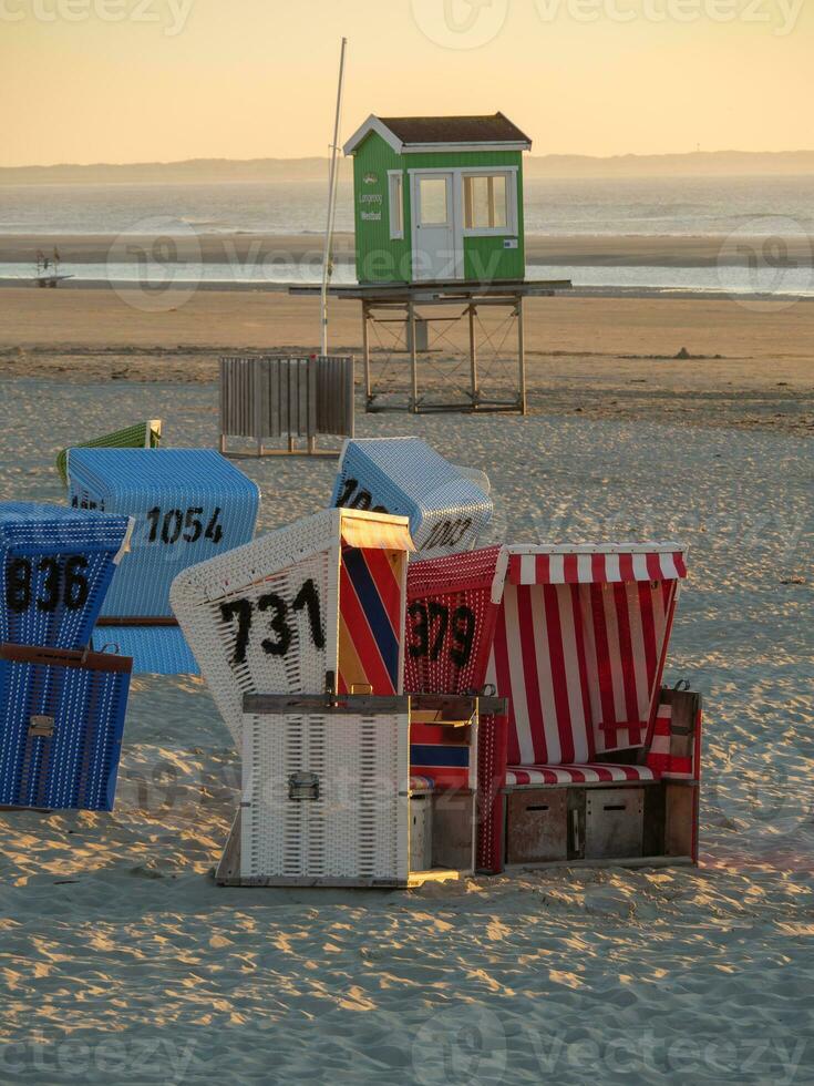 Langeoog im th Norden Meer foto