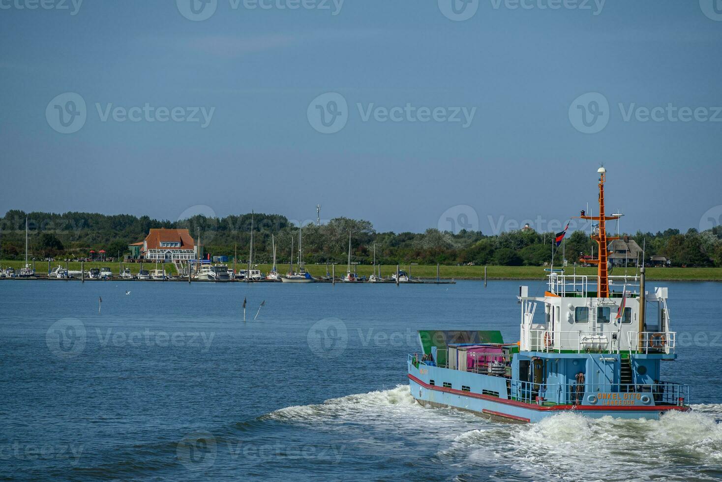 Insel Langeoog in Deutschland foto