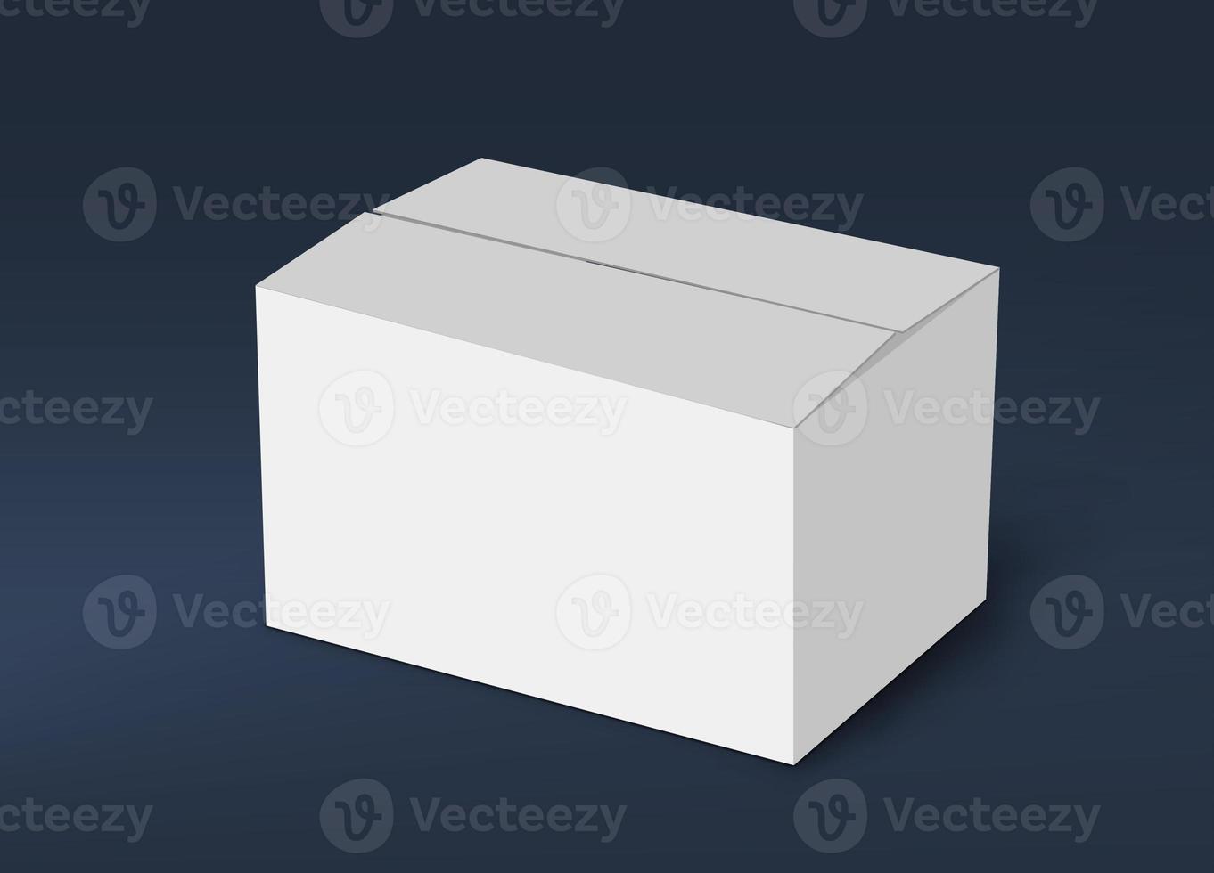 3D White Box Mock-Up Konzeptserie foto