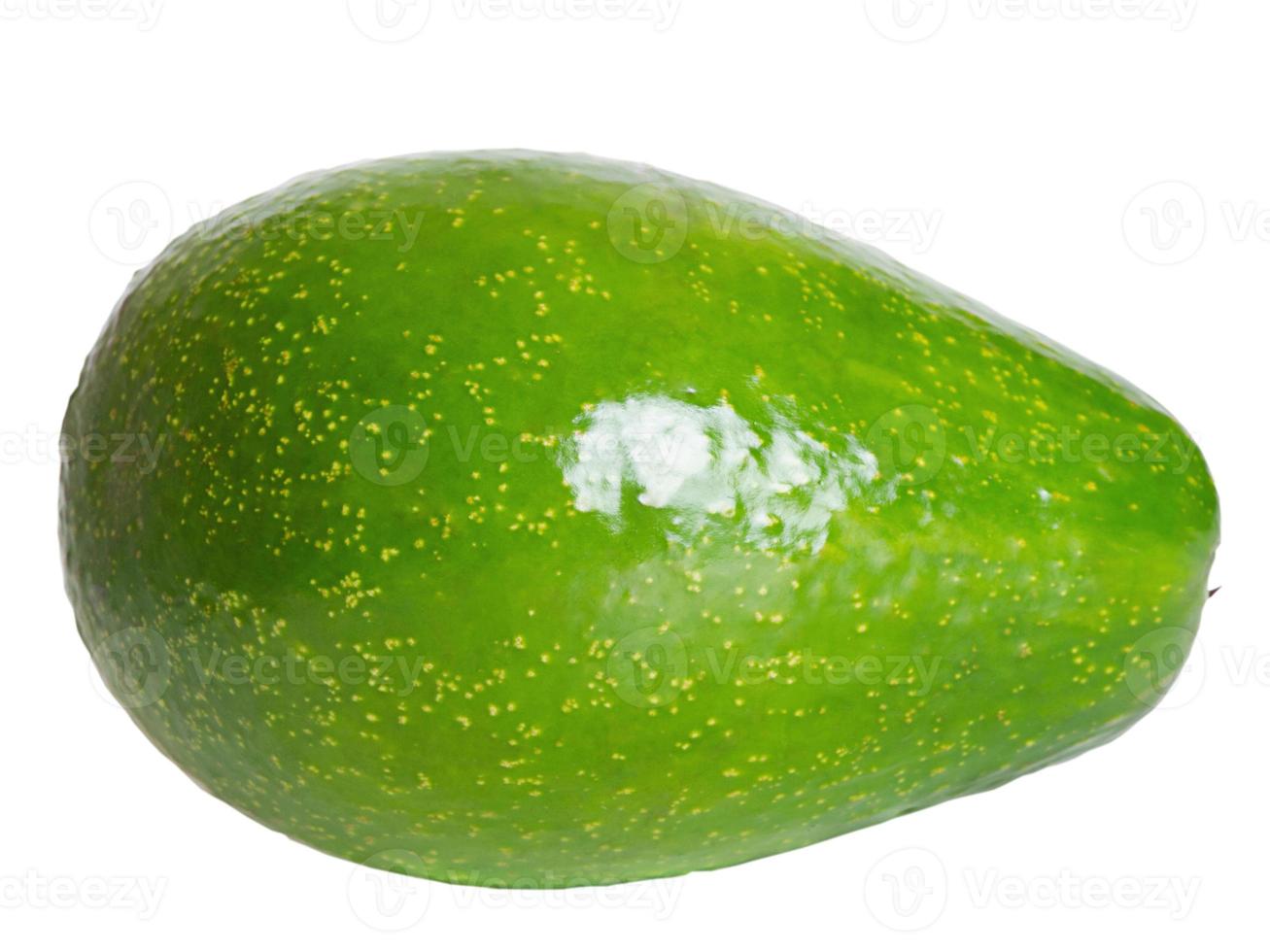 Avocado, isoliert auf weiss. Vegetarismus, Veganismus, gesunde Ernährung. foto