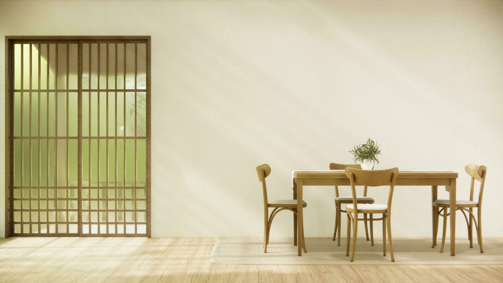 Küche Zimmer japanisch Stil. foto