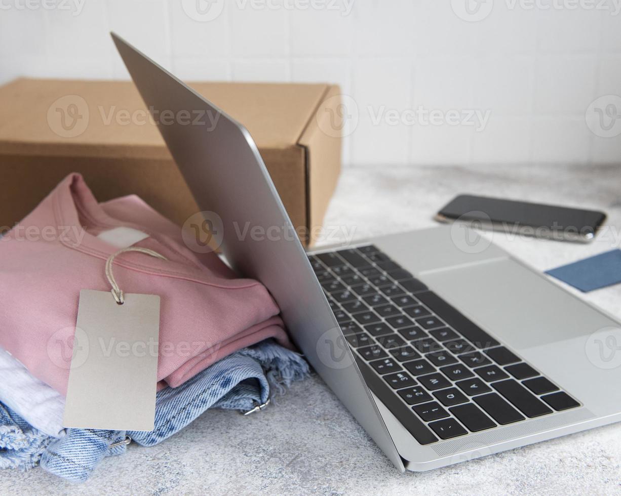 Online-Shopping-Konzept foto