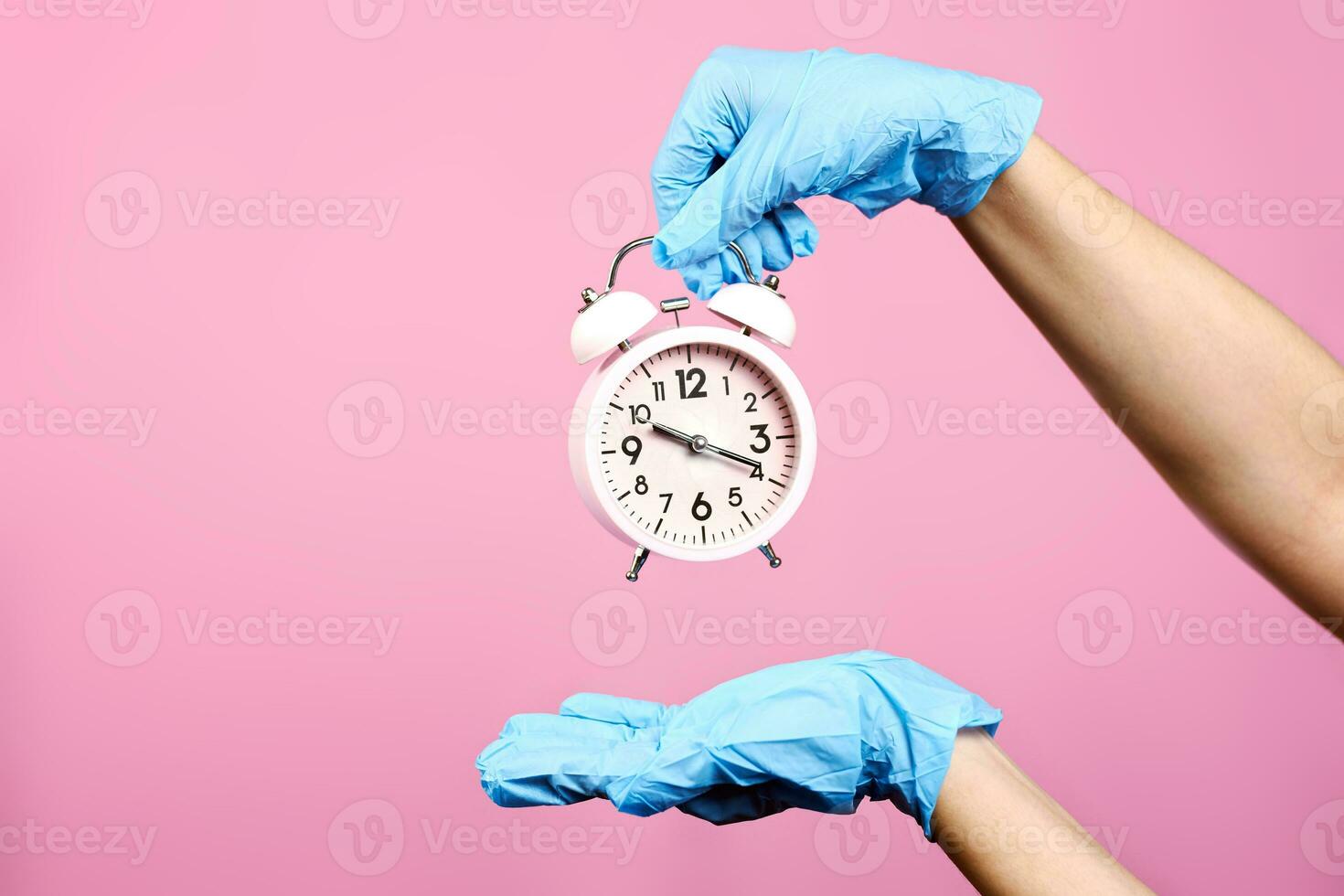 Quarantäne Zeit. Zeit zu bleibe Zuhause während Coronavirus Pandemie foto