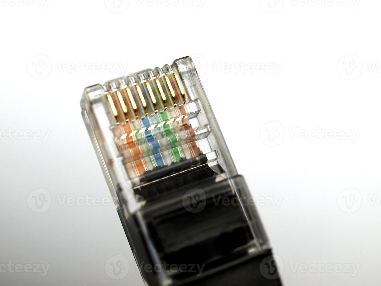 rj45 stecker isoalted foto