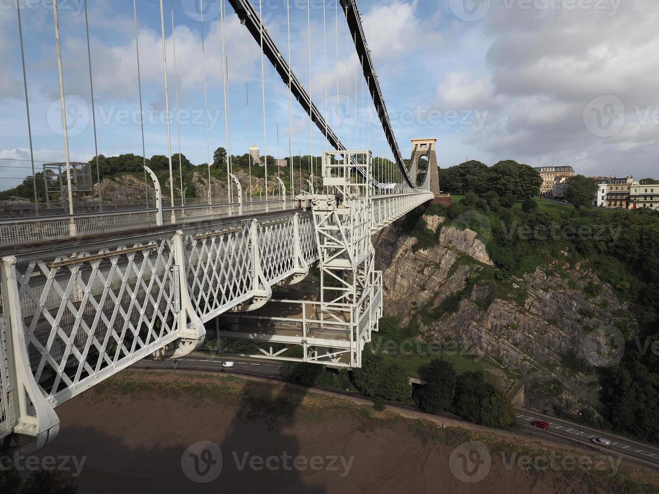 clifton hängebrücke in bristol foto