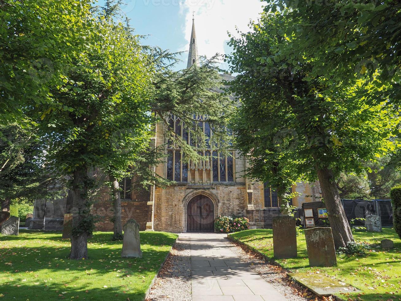 Heilige Dreifaltigkeitskirche in Stratford upon Avon foto