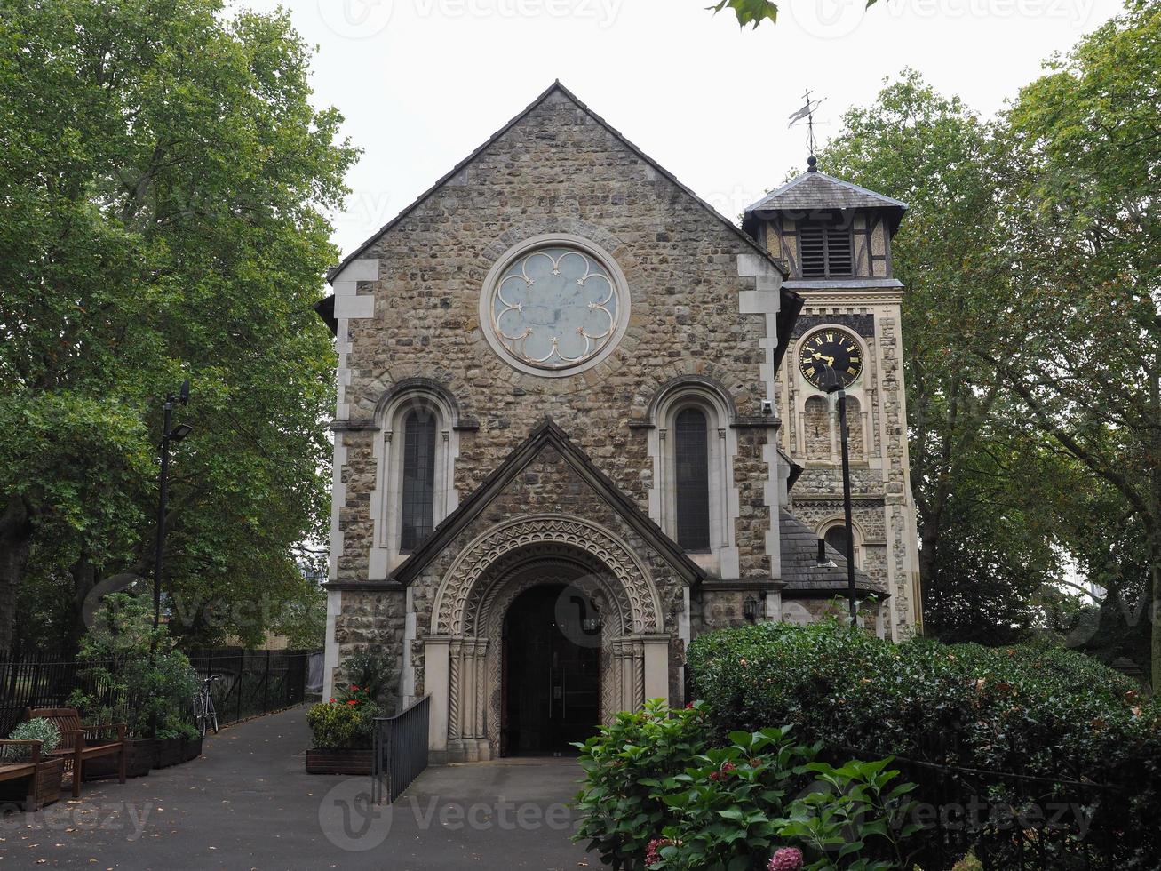 St. Pancras alte Kirche in London foto