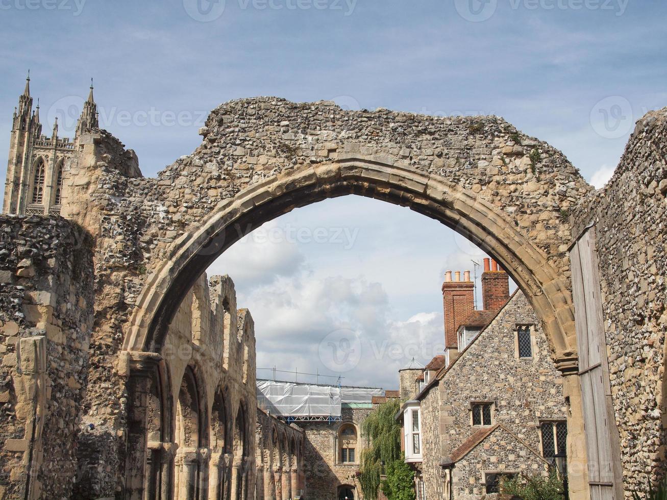 Kathedrale in Canterbury, Großbritannien foto