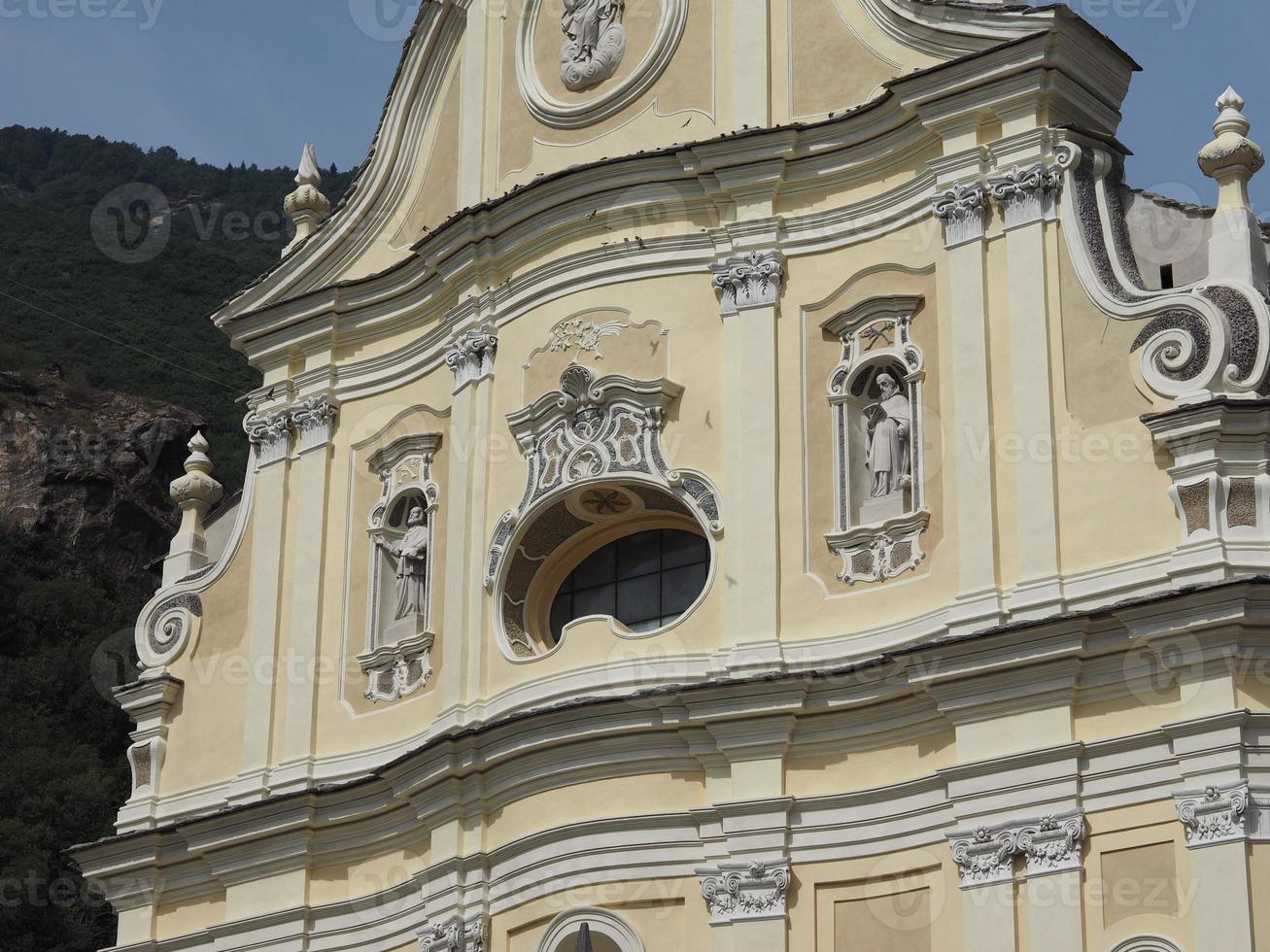Pfarrkirche in Quincinetto foto