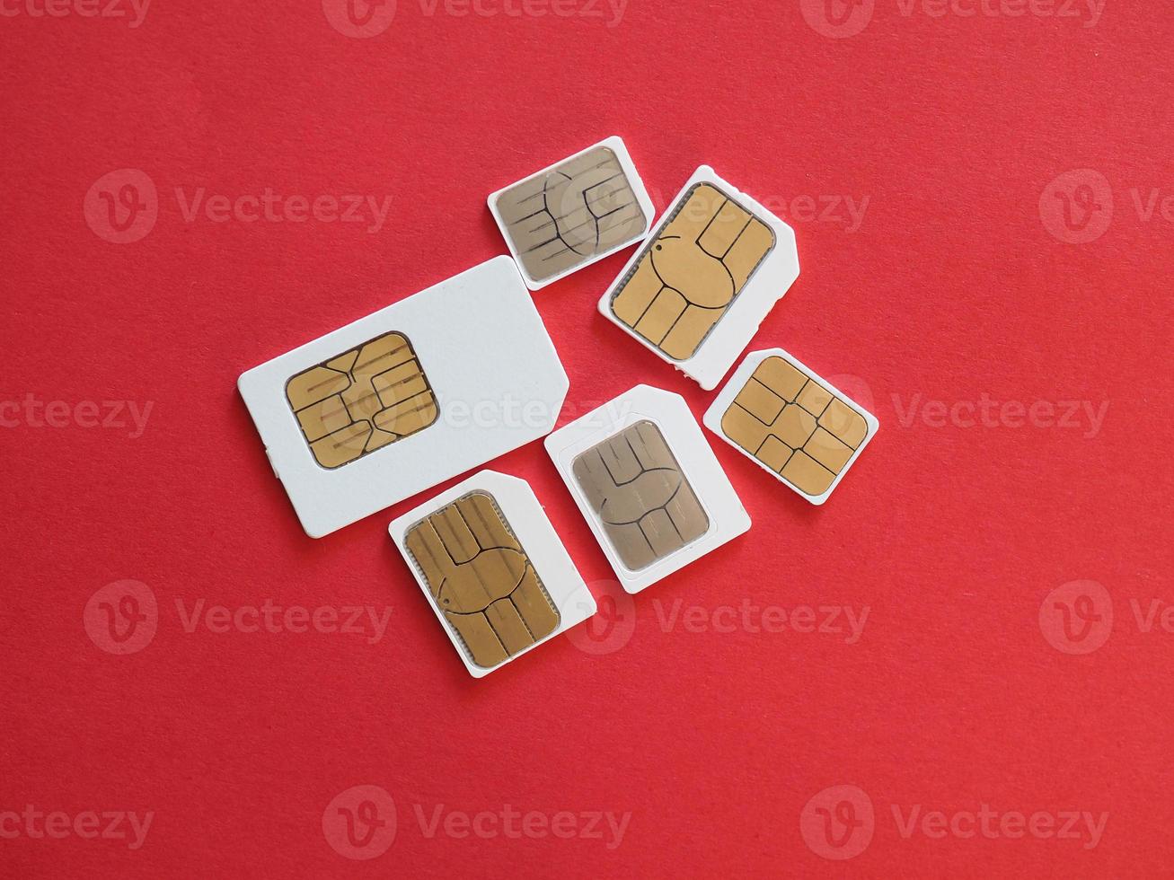 Mini-Mikro- und Nano-Sim foto