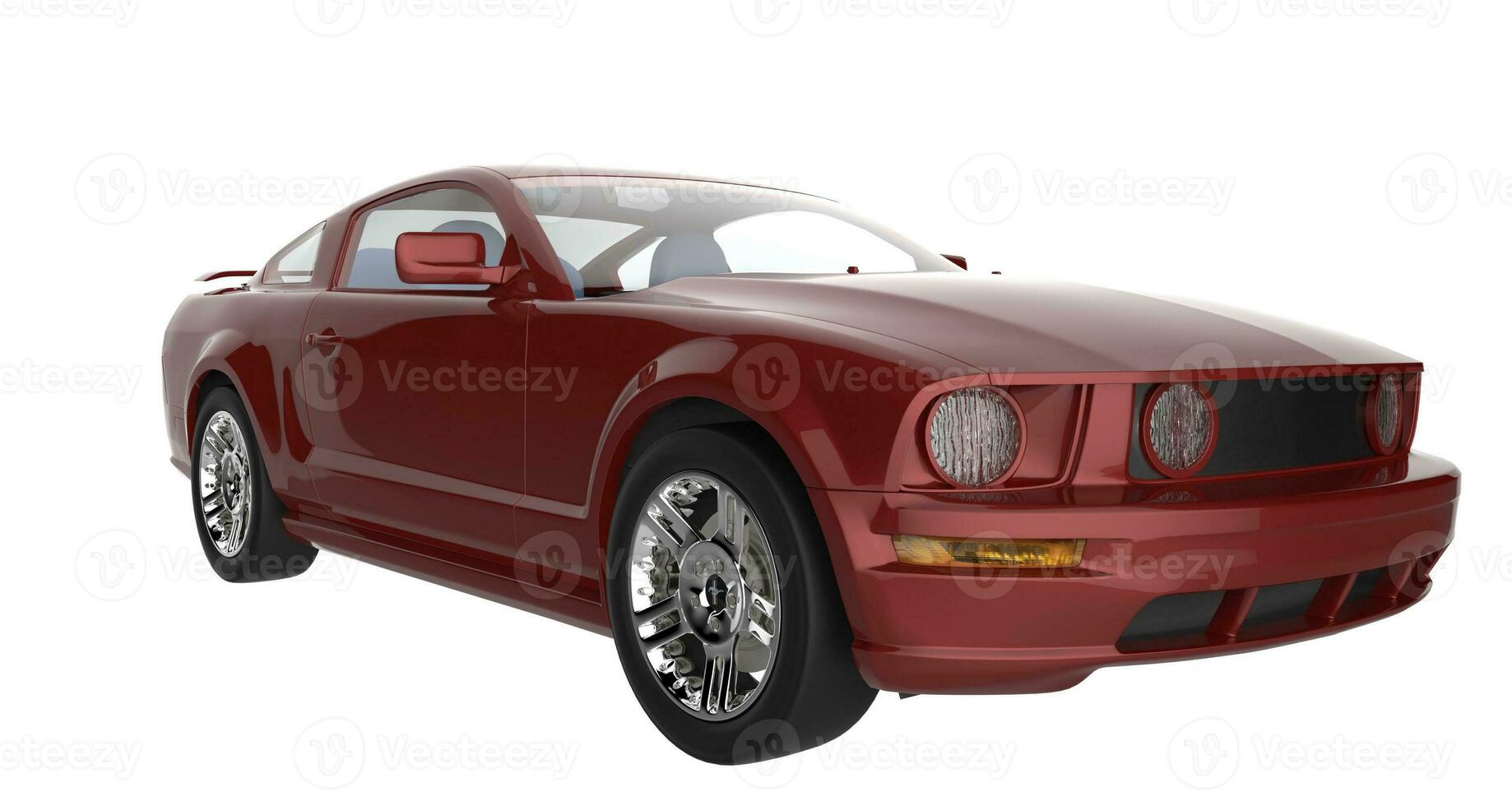 Ford Mustang rot 1 foto