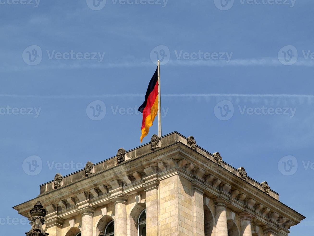 Reichstagsparlament in Berlin foto