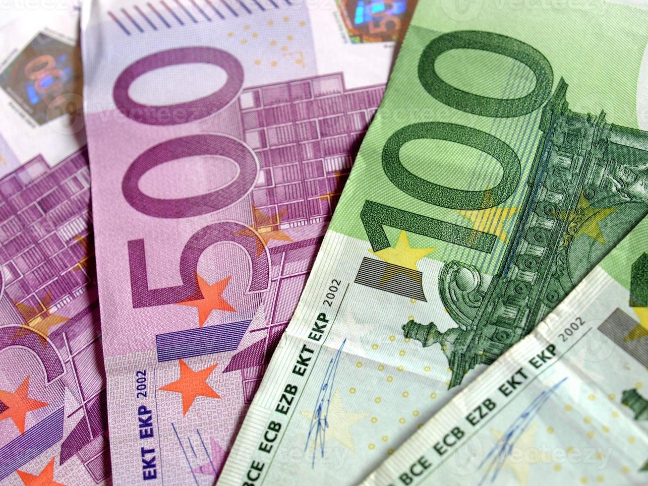 Euro-Banknoten, Europäische Union foto