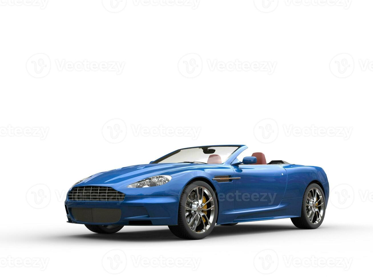 Sport Auto - - Cabrio - - Blau foto